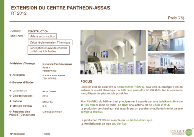 130013_Extension du Centre Assas_Univ Paris II_Paris 14ème