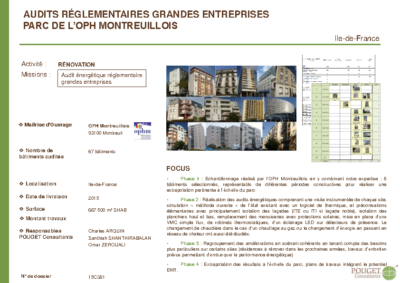 15C381 – OPHLM Audits réglementaires entreprises