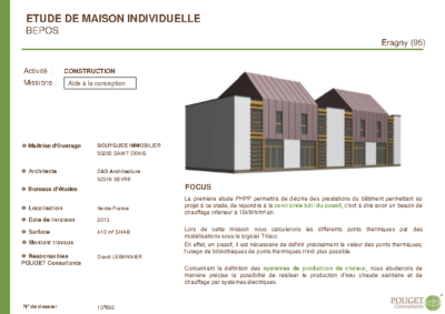 13E692_Maisons individuelles BEPOS_Bouygues Immo